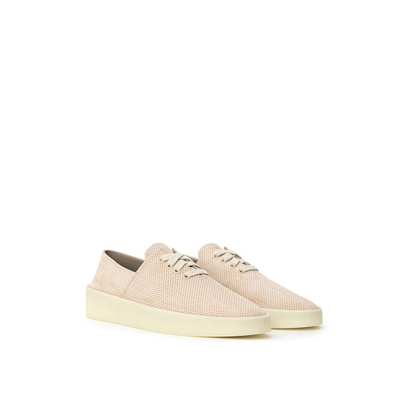 Fear Of God Beige Leather Sneaker - Premium Suede Low-Top