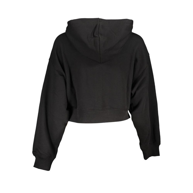 Calvin Klein Black Cotton Women Sweater - Iconic Style