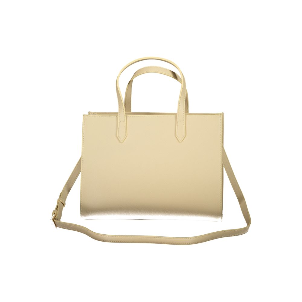 Mario Valentino Sac à main beige en polyéthylène - Élégant et Pratique