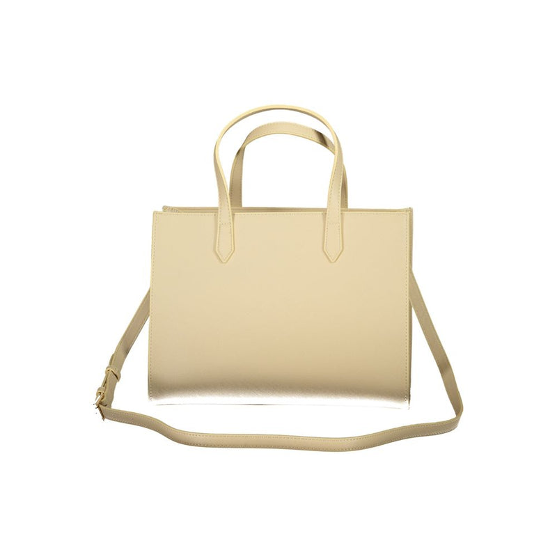 Mario Valentino Sac à main beige en polyéthylène - Élégant et Pratique