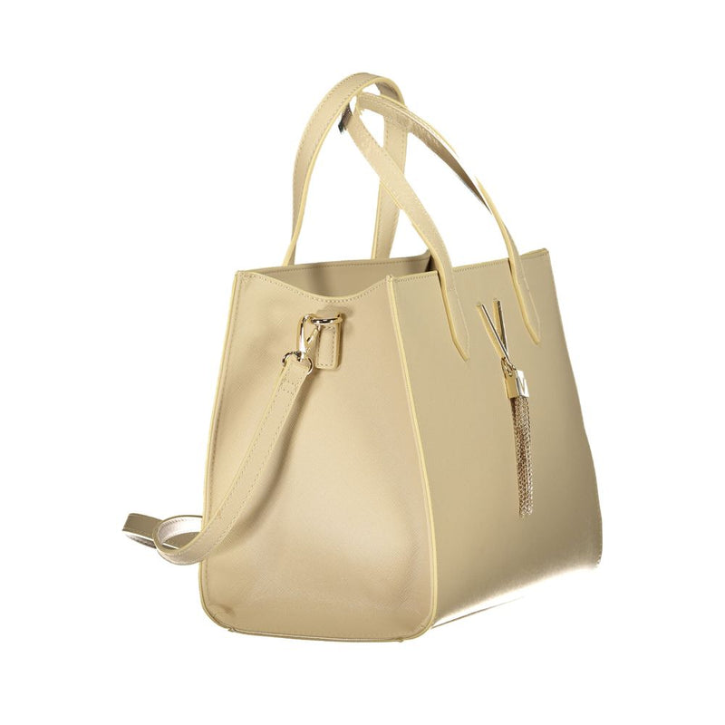 Mario Valentino Sac à main beige en polyéthylène - Élégant et Pratique