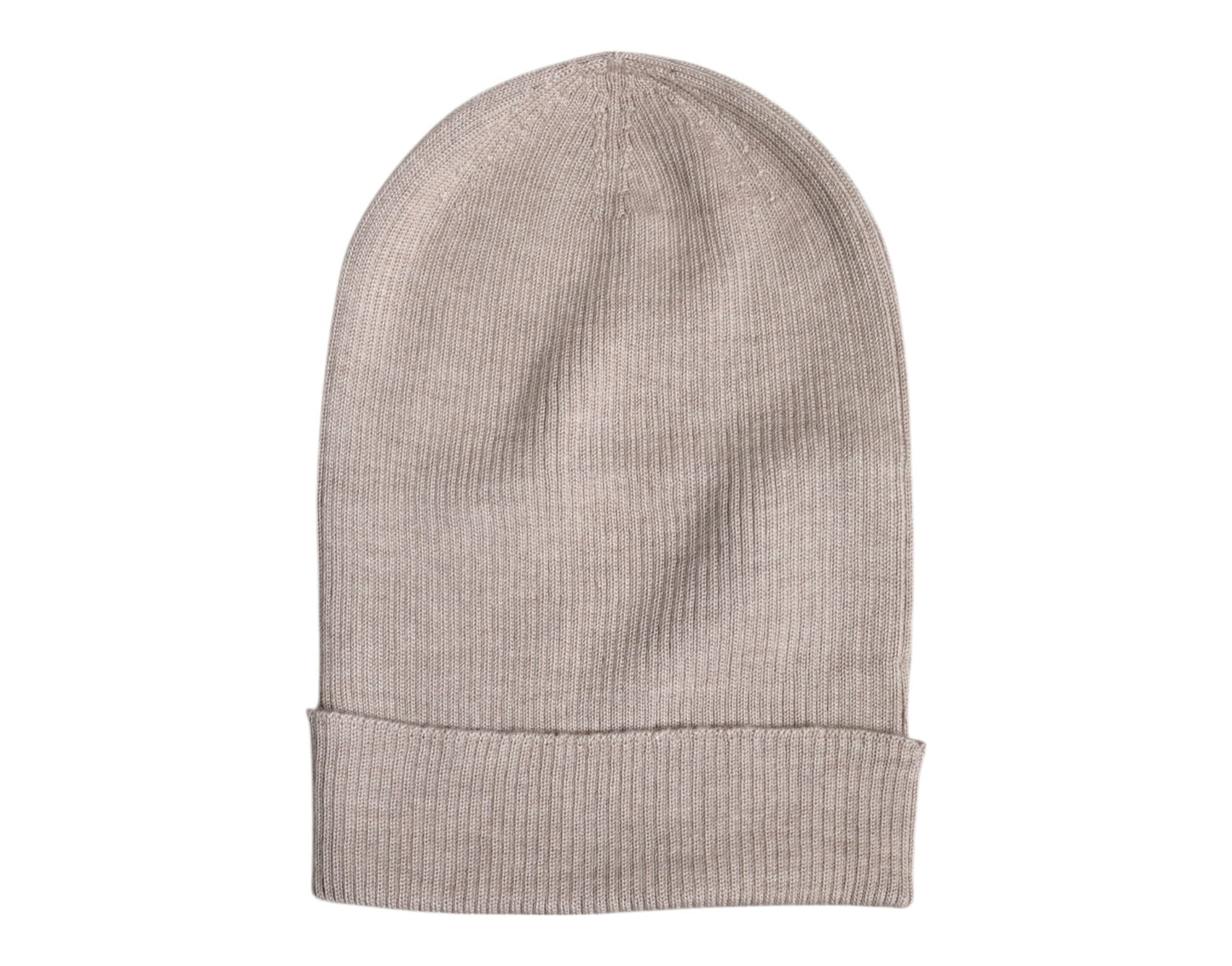 Bonnet d'hiver en cachemire beige Dolce & Gabbana