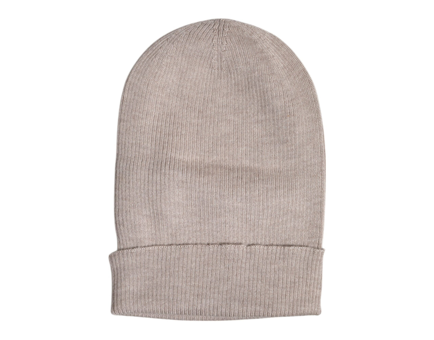 Bonnet d'hiver en cachemire beige Dolce & Gabbana