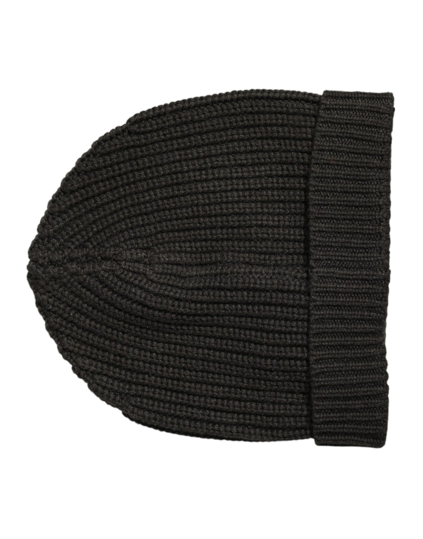 Bonnet d'hiver en cachemire gris foncé Dolce & Gabbana
