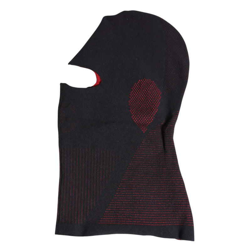 Cagoule de ski en coton tricoté noir Dolce & Gabbana