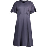 Robe Femme Gant Blue Lyocell - Élégance sans Effort