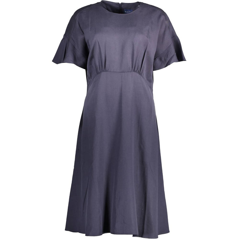 Robe Femme Gant Blue Lyocell - Élégance sans Effort
