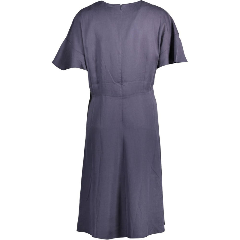 Robe Femme Gant Blue Lyocell - Élégance sans Effort