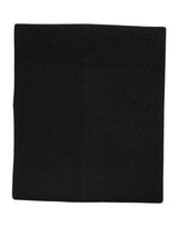 Dolce & Gabbana Black Cashmere Knitted Neck Warmer Scarf