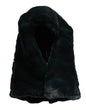 Bonnet en fourrure de belette noire Dolce & Gabbana pour femme