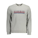 Pull en coton gris pour homme Napapijri