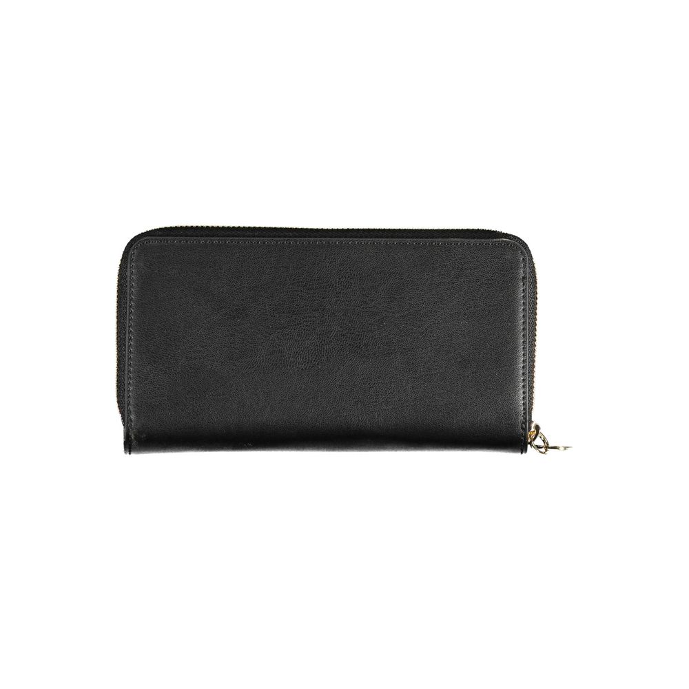 Portefeuille Femme Tommy Hilfiger Noir en Polyéthylène - Élégant et Durable