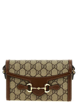 Sac bandoulière Gucci en polyéthylène marron