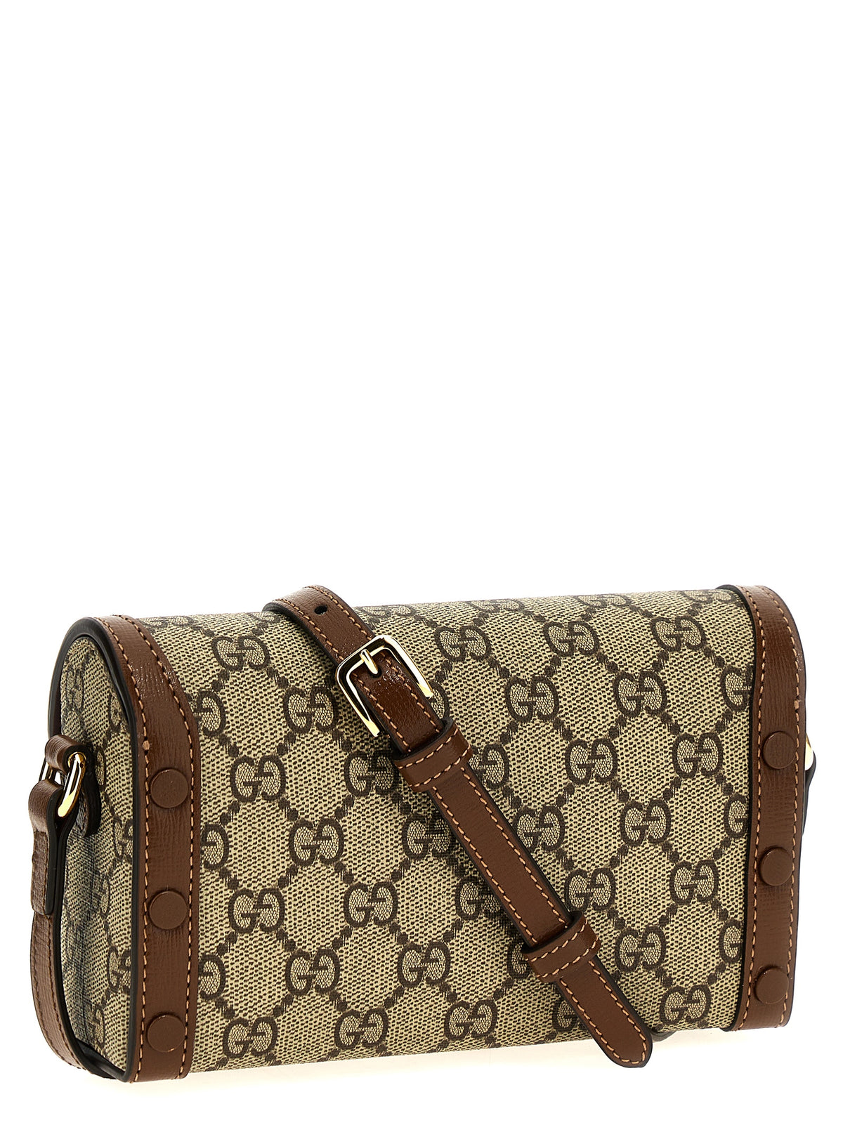 Sac bandoulière Gucci en polyéthylène marron