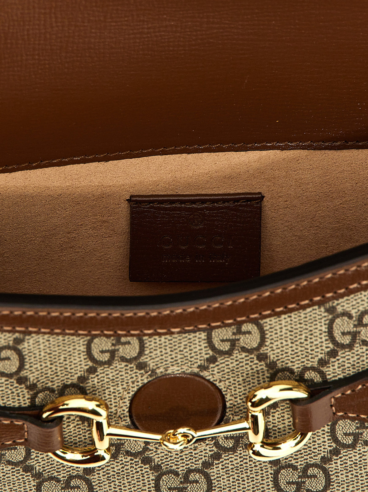 Sac bandoulière Gucci en polyéthylène marron