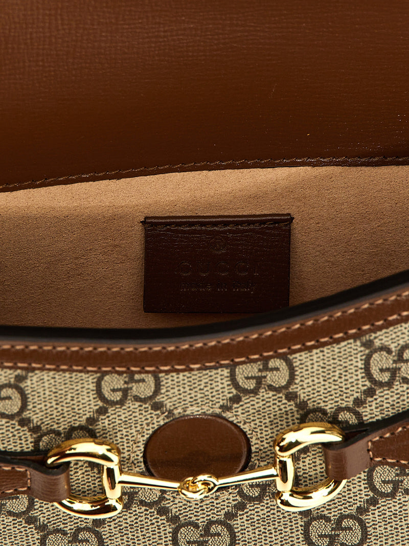 Gucci Brown Polyethylene Crossbody Bag