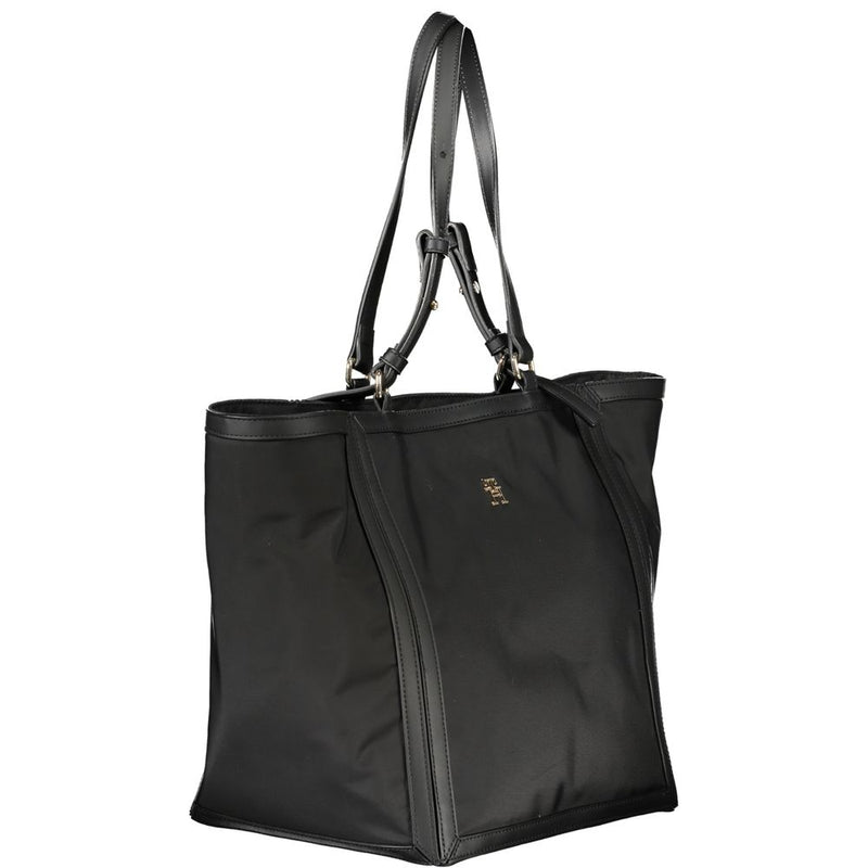 Tommy Hilfiger Sac à main noir en polyester - Élégant et fonctionnel
