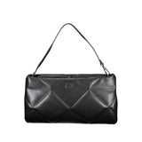 Calvin Klein Black Polyester Handbag - Chic & Eco-Friendly