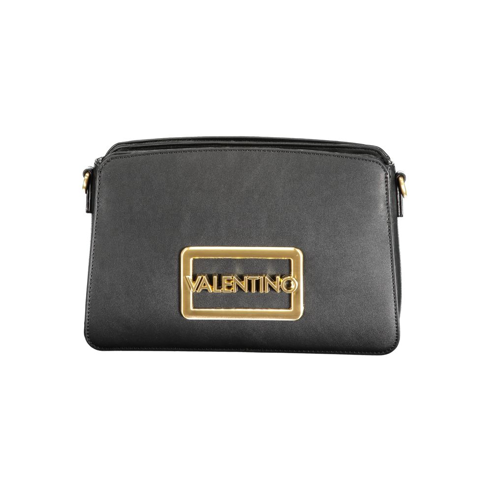 Mario Valentino Black Polyethylene Handbag - Élégance et Fonctionnalité