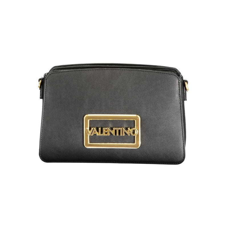 Mario Valentino Black Polyethylene Handbag - Élégance et Fonctionnalité