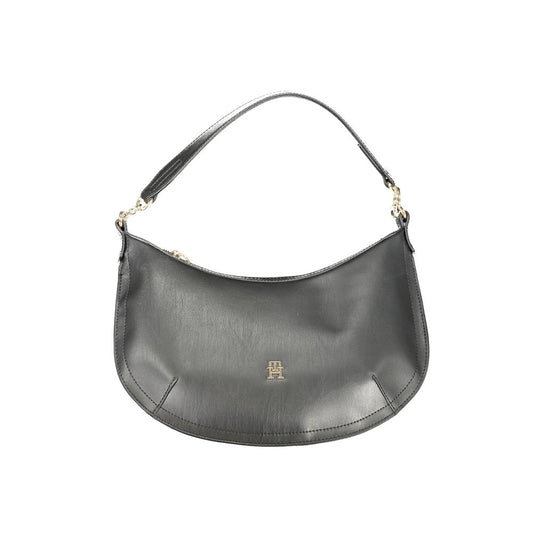 Tommy Hilfiger Zwarte Polyethyleen Handtas