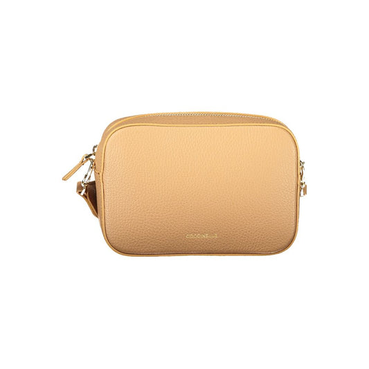 Sac à main Coccinelle en cuir marron pour femme