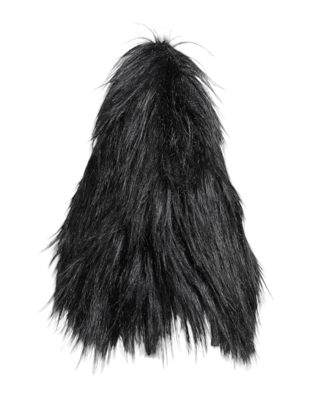 Dolce & Gabbana Black Acrylic Fur Women's Bucket Hat