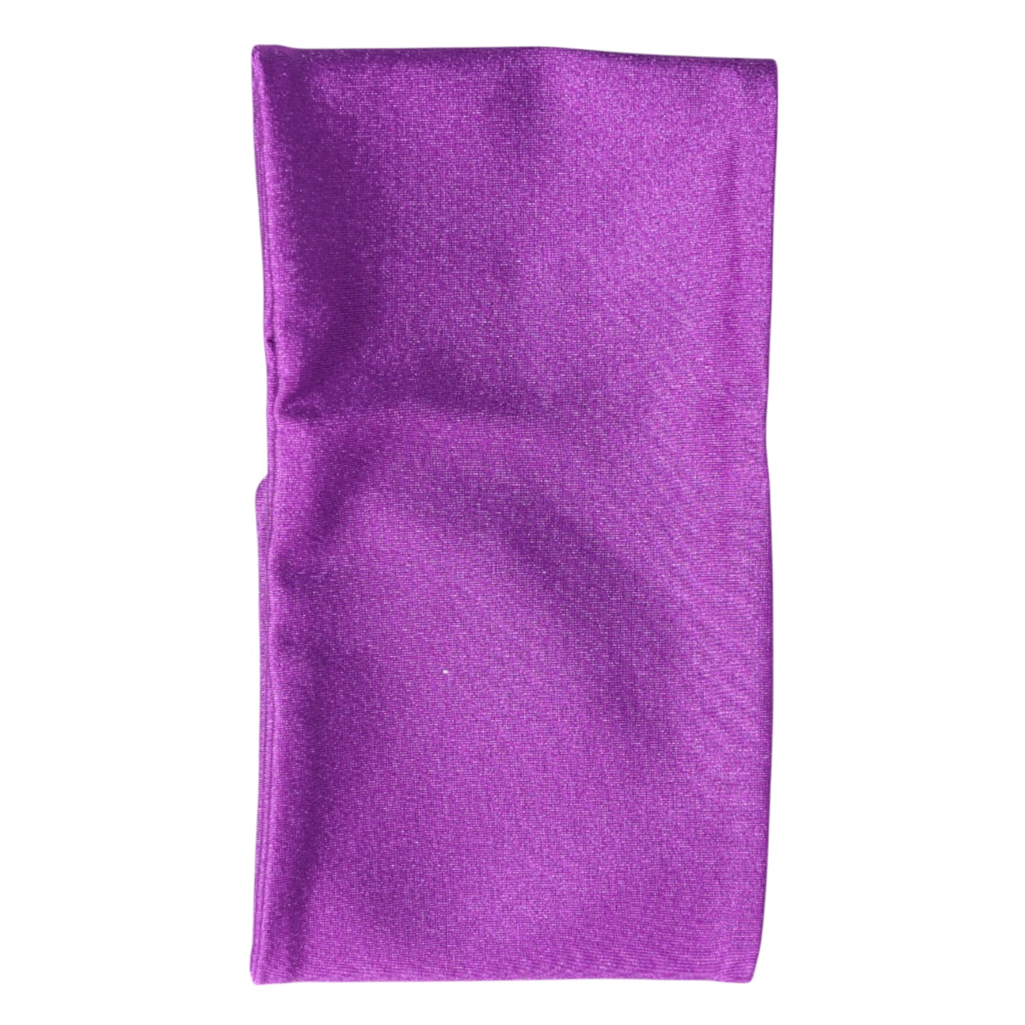 Foulard tour de cou Dolce & Gabbana en nylon extensible violet pour femme