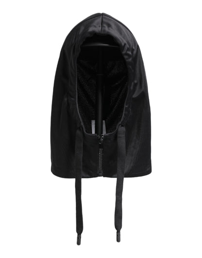 Dolce & Gabbana Zwarte Polyester Hoofddoek Hoed