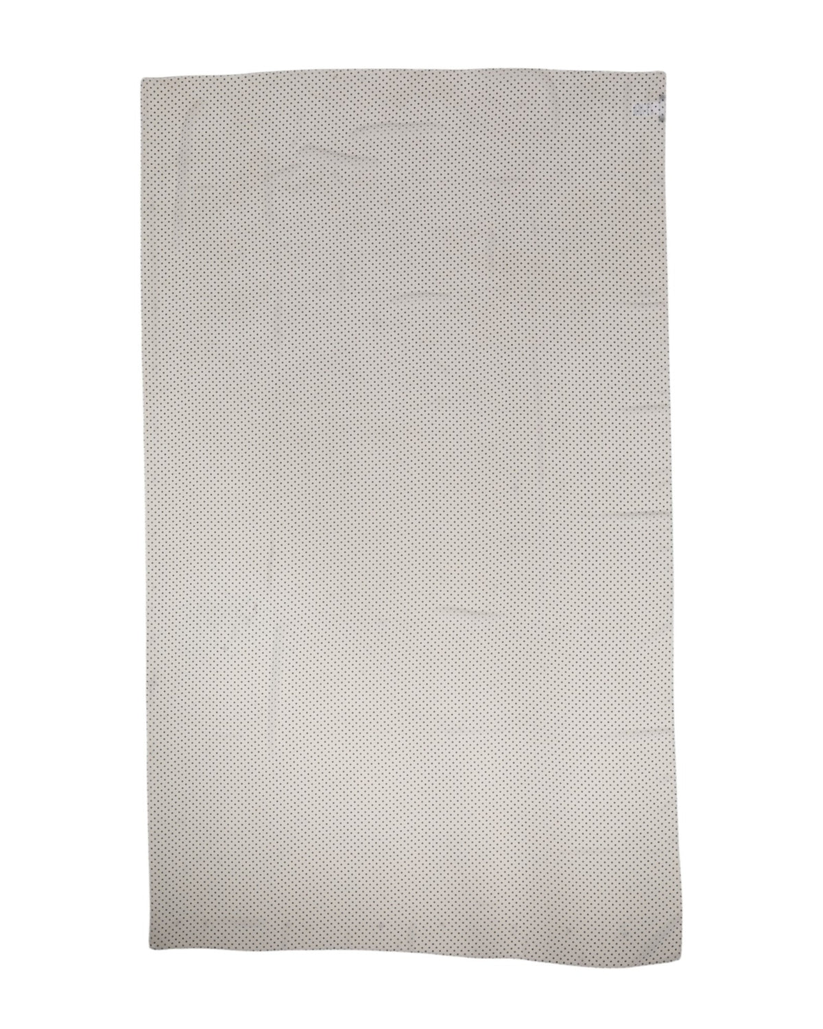 Dolce & Gabbana White Polka Dots Wrap Shawl Scarf
