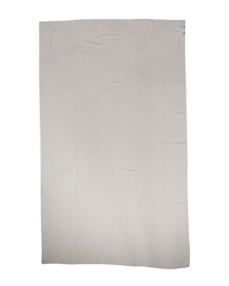 Dolce & Gabbana White Polka Dots Wrap Shawl Scarf
