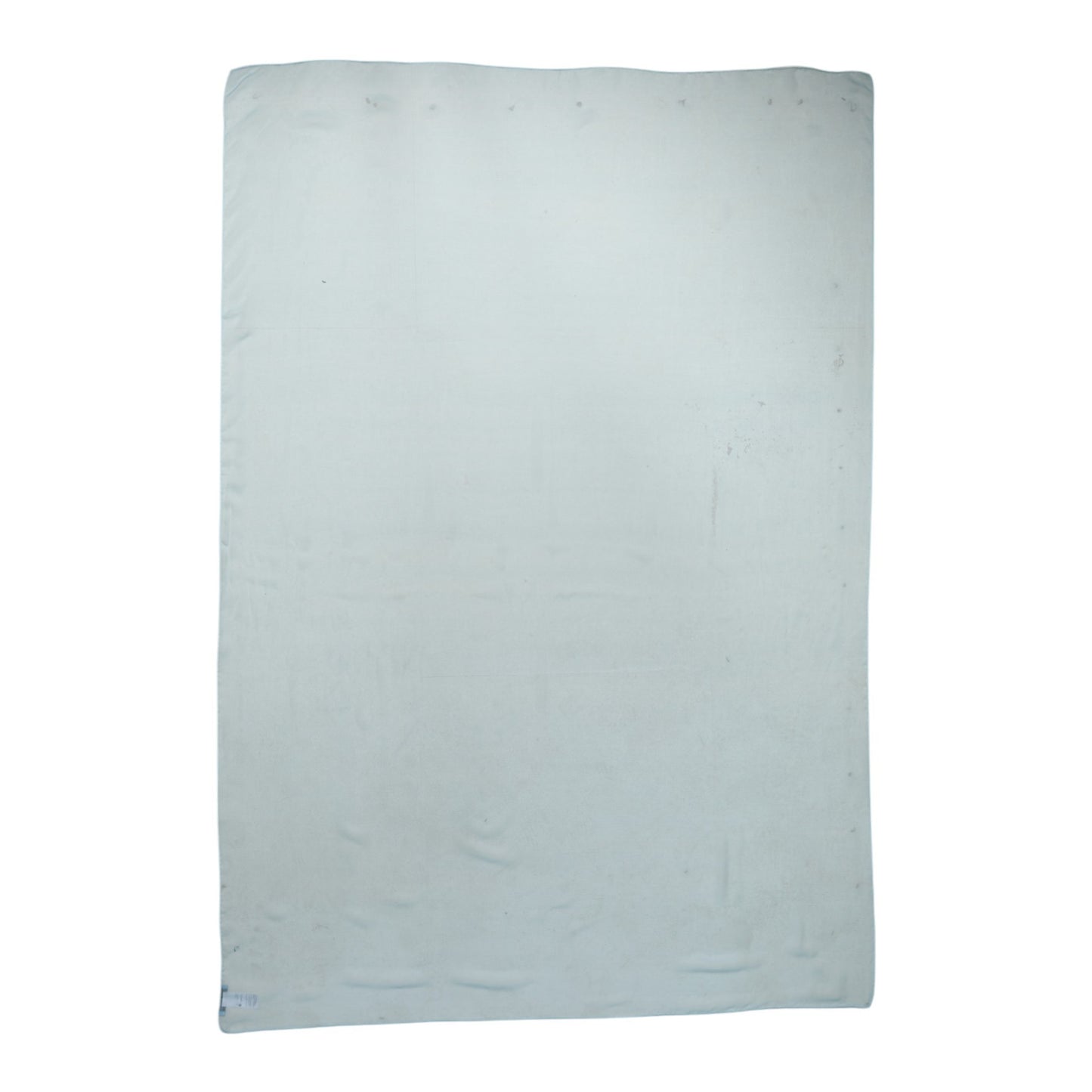 Foulard châle rectangulaire en soie bleu clair Dolce & Gabbana