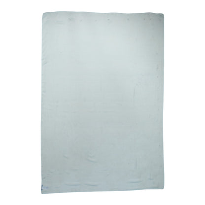 Foulard châle rectangulaire en soie bleu clair Dolce & Gabbana