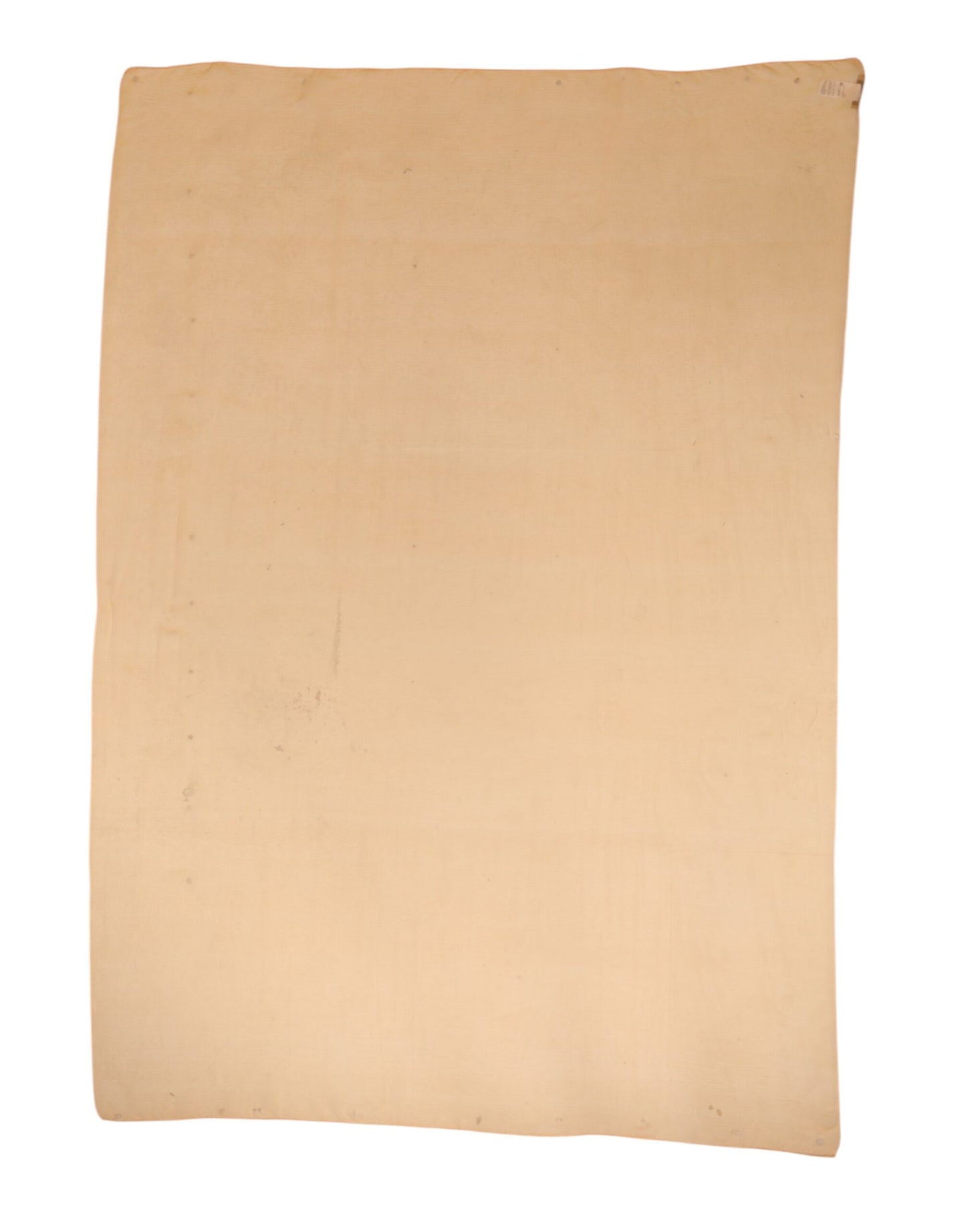 Foulard châle rectangulaire en soie orange Dolce & Gabbana