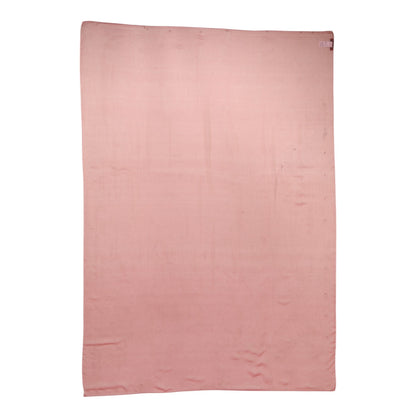 Foulard châle rectangulaire en soie rose Dolce & Gabbana pour femme