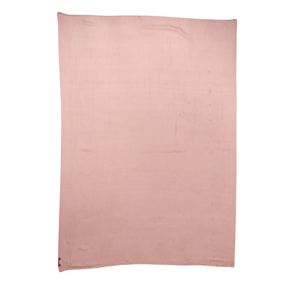 Foulard châle rectangulaire en soie rose Dolce & Gabbana pour femme
