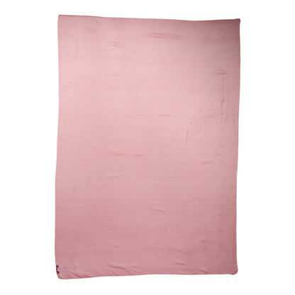 Foulard châle rectangulaire en soie rose Dolce & Gabbana pour femme