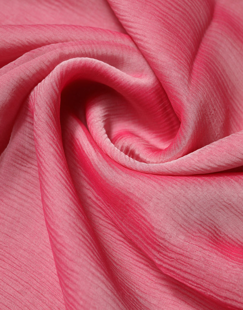 Dolce & Gabbana Pink Silk Rectangle Women Wrap Shawl Scarf