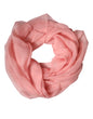 Foulard châle rectangulaire en soie rose Dolce & Gabbana pour femme