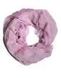 Foulard châle rectangulaire en soie rose Dolce & Gabbana pour femme