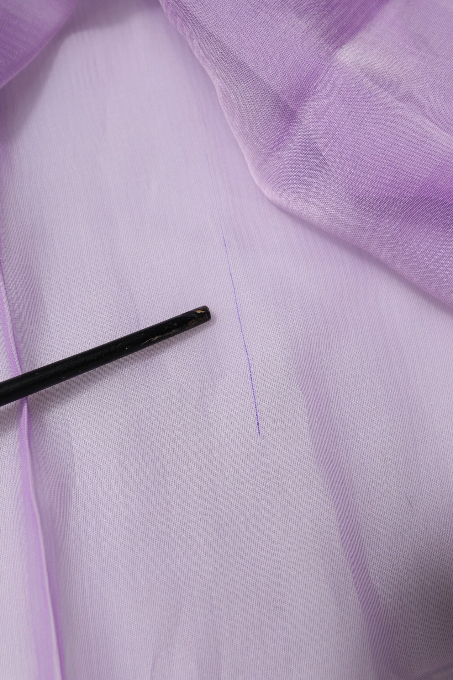 Dolce & Gabbana Paarse Zijden Rechthoekige Wikkelsjaal