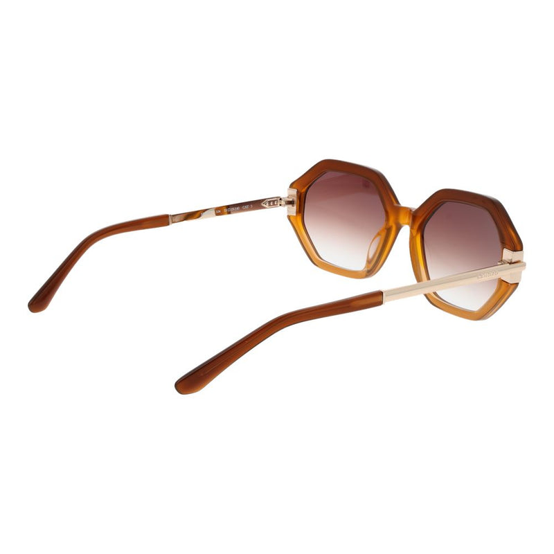 Sandro Brown Acetate Sunglasses for Women