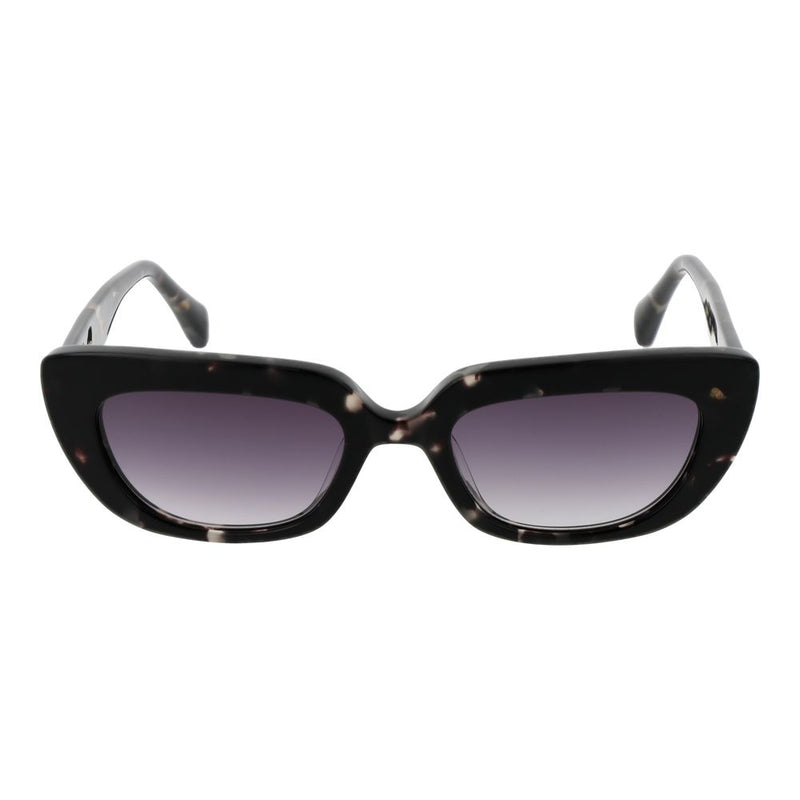 Maje Black Cat Eye Sunglasses - Stylish UV Protection for Women