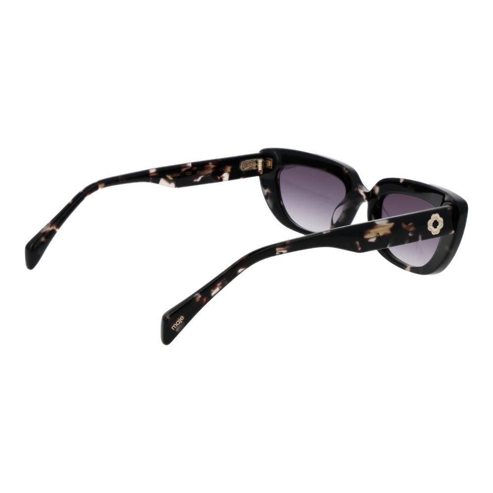 Maje Black Cat Eye Sunglasses - Stylish UV Protection for Women