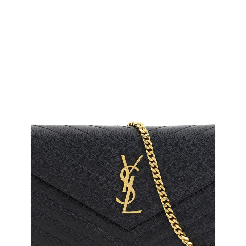 Sac bandoulière à logo Saint Laurent