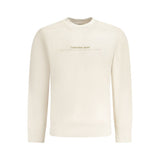 Pull en coton beige Calvin Klein pour homme