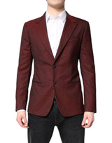 Dolce &amp; Gabbana Veste, Blazer et Manteau pour Homme, en Laine, Coupe Slim, Couleur Marron Foncé