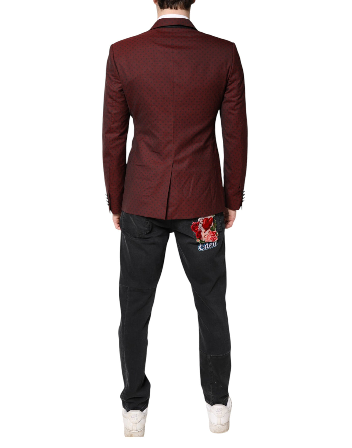 Dolce &amp; Gabbana Veste, Blazer et Manteau pour Homme, en Laine, Coupe Slim, Couleur Marron Foncé