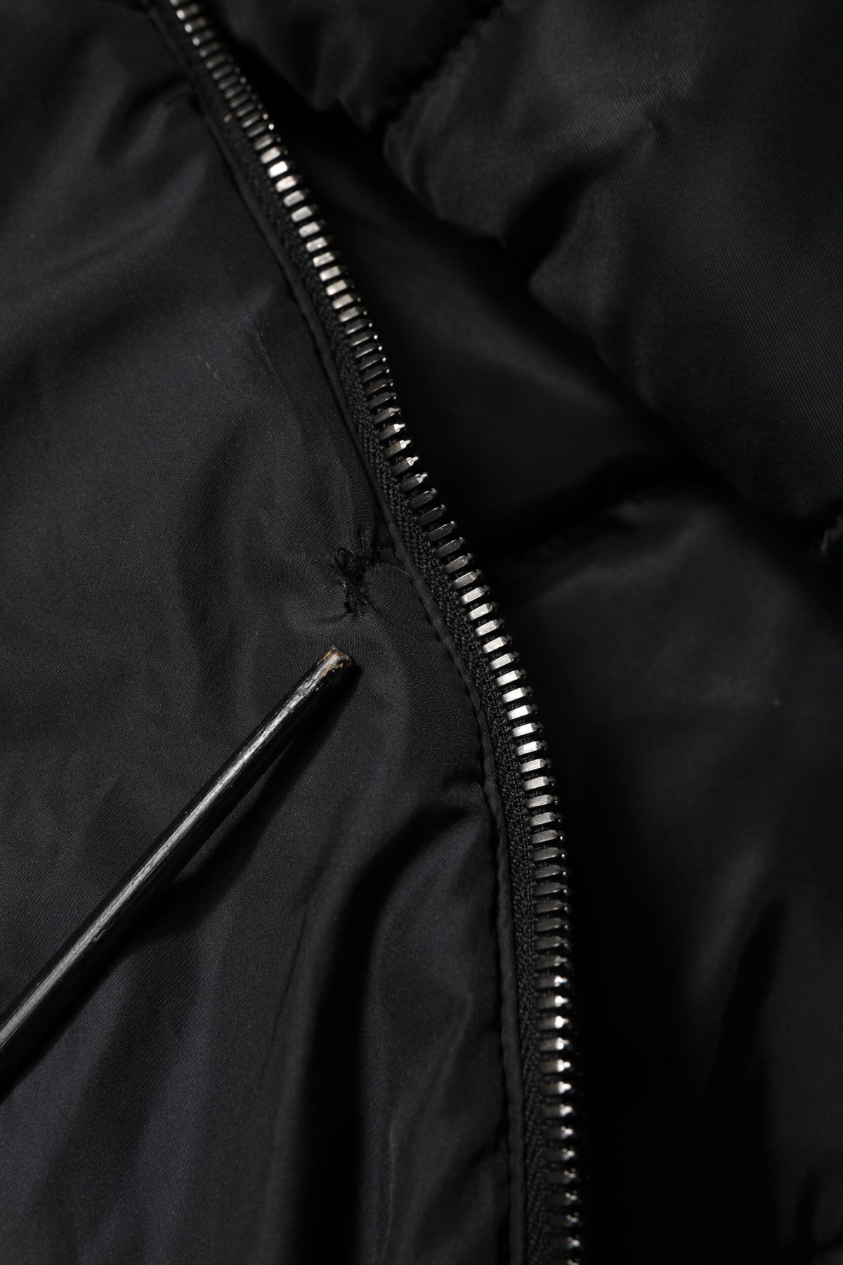 Manteau parka noir à capuche, veste d'hiver Dolce & Gabbana