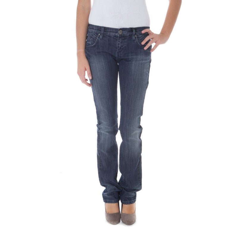 Phard Blue Cotton Women's Jeans - Stylish & Trendy